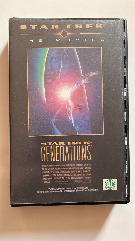 STAR TREK GENERATIONS (VHS), Cd's en Dvd's, VHS | Film, Gebruikt, Verzenden