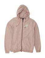 NIKE Womens Oversized Zip Hoodie Sweater UK 10 Small Pink, Kleding | Dames, Verzenden, Nieuw