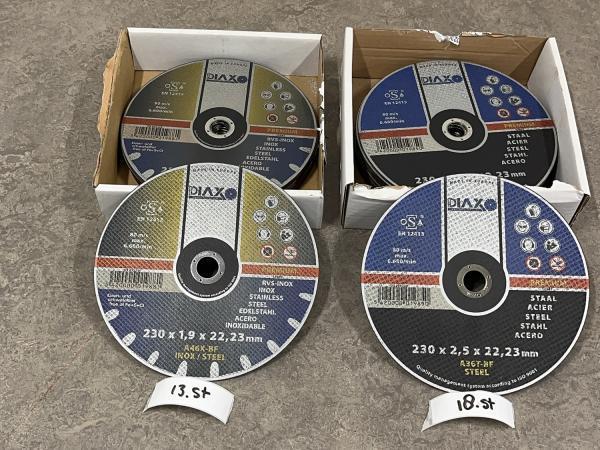 Veiling - Diaxo slijpschijven set 31-delig, Doe-het-zelf en Verbouw, Gereedschap | Handgereedschap