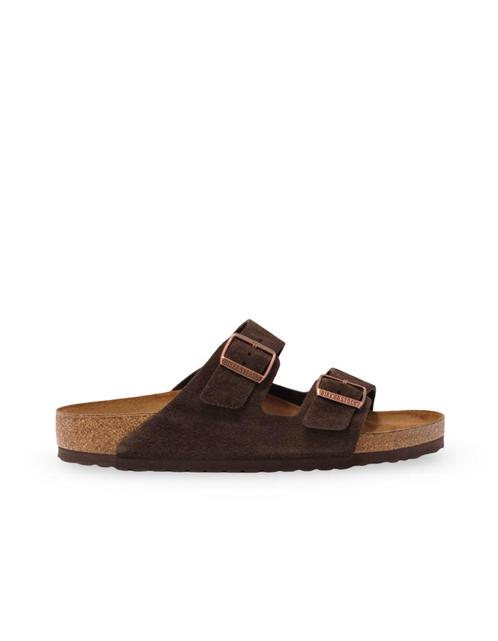 Birkenstock slippers heren 45 bruin, Kleding | Heren, Schoenen, Bruin, Nieuw, Verzenden