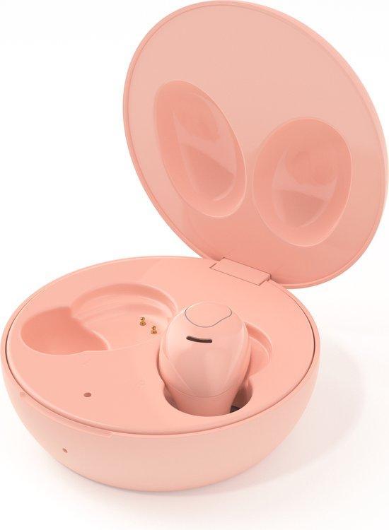 in-ear oordopjes, draadloos opladen, roze LEDWOOD LD-I9W-TWS, Audio, Tv en Foto, Koptelefoons, Nieuw, Verzenden