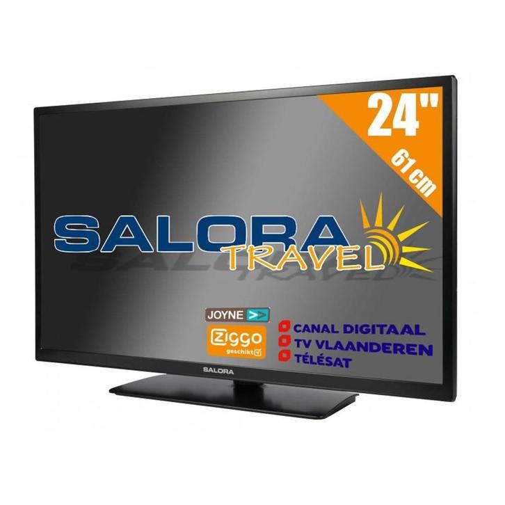Salora 24 TV Travel LED 12/230V, Audio, Tv en Foto, Overige Audio, Tv en Foto, Ophalen of Verzenden