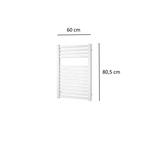 Designradiator Plieger Roma 389 Watt Zijaansluiting 80,5x60, Ophalen of Verzenden, Nieuw