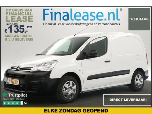 Citroën Berlingo 1.6 BlueHDI L1H1 Airco Cruise Trekh €135pm, Auto's, Bestelauto's, Lease, Handgeschakeld, Diesel, Wit, Citroën