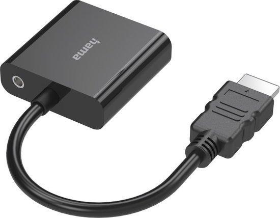 Hama Video-adapter HDMI™-stekker - VGA-aansluiting Audio-a, Audio, Tv en Foto, Mediaspelers, Nieuw, Verzenden