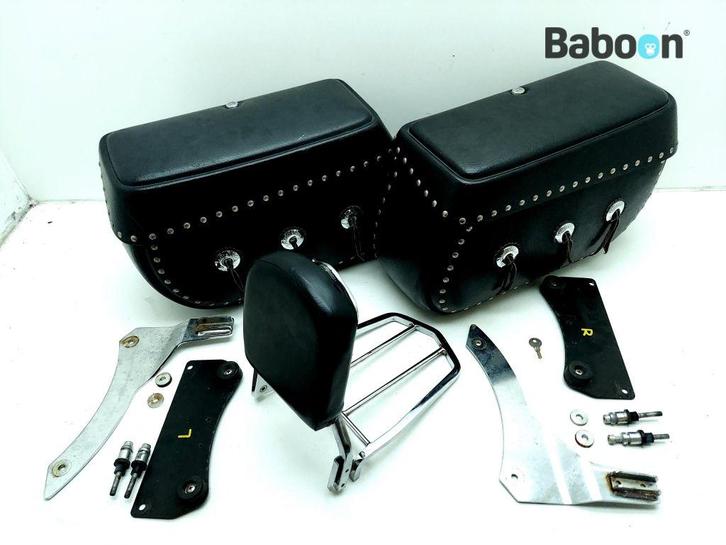 Kofferset Yamaha XVS 1100 A Dragstar Classic 2000-2007, Motoren, Onderdelen | Yamaha, Gebruikt, Verzenden