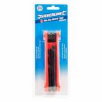 Silverline inbussleutelset vouwbaar - chroom-vanadiumstaa..., Doe-het-zelf en Verbouw, Gereedschap | Handgereedschap, Ophalen of Verzenden