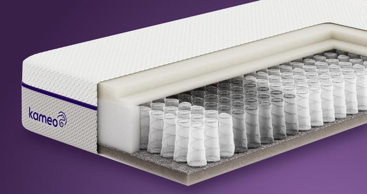KAMEOCustom Aanpasbaar Matras – Steady Support | Swiss, Huis en Inrichting, Slaapkamer | Matrassen en Bedbodems, Matras, Nieuw