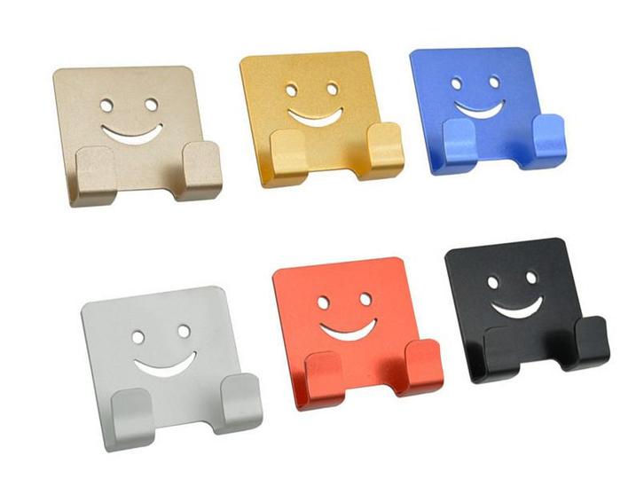 Set van 6 badkamerhaakjes voor kinderen (smiley), Doe-het-zelf en Verbouw, Gereedschap | Handgereedschap, Nieuw, Ophalen of Verzenden