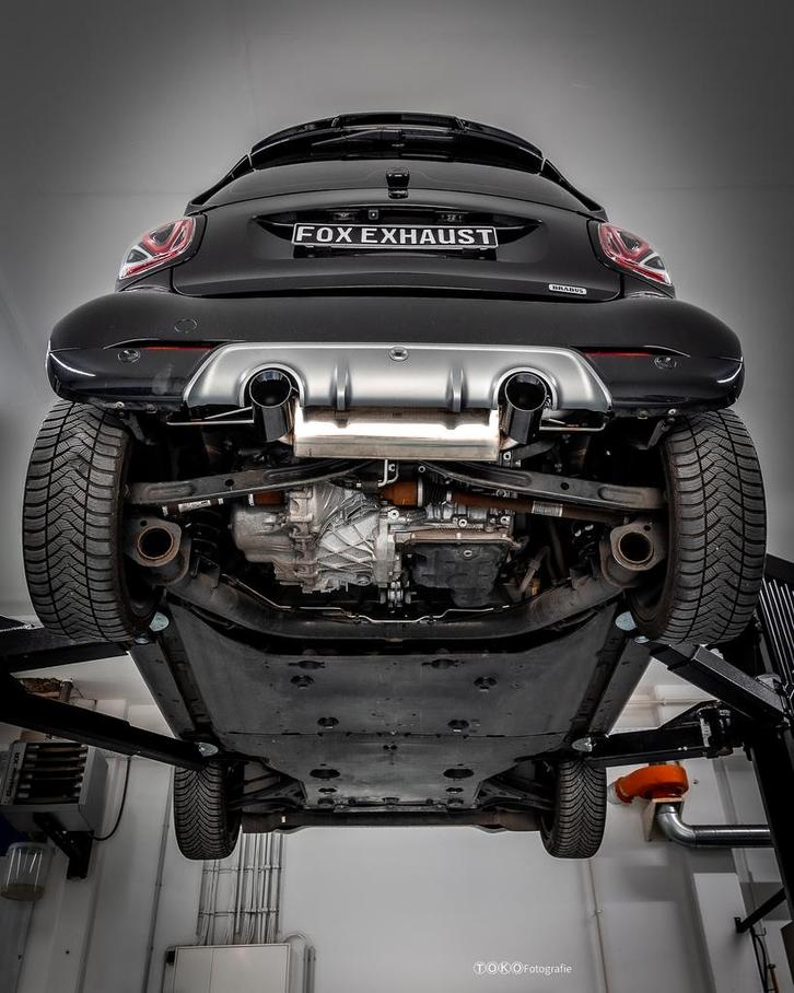 FOX Smart Fortwo 453 Brabus Coupe & Cabrio einddemper dwarsu, Auto-onderdelen, Uitlaatsystemen, Nieuw, Verzenden
