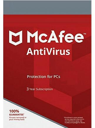 McAfee AntiVirus | 1 Apparaat | 3 Jaar beschikbaar voor biedingen