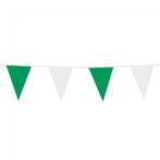 Groen/Witte Vlaggenlijn 10m, Hobby en Vrije tijd, Nieuw, Verzenden