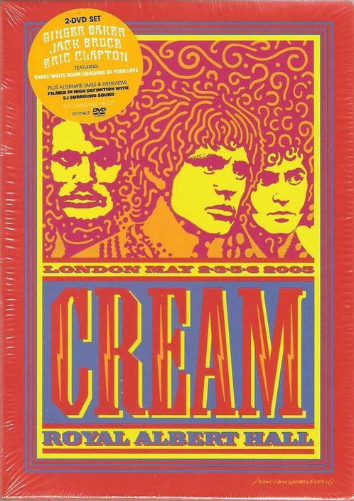 dvd - Cream  - Royal Albert Hall - London - May 2-3-5-6 05, Cd's en Dvd's, Dvd's | Overige Dvd's, Zo goed als nieuw, Verzenden