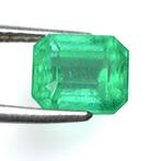 Groen Smaragd - 3.56 ct - Gem research Swiss Lab (GRS) -, Sieraden, Tassen en Uiterlijk, Edelstenen, Nieuw