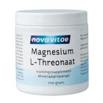 Nova Vitae Magnesium L-threonaat poeder 100 Gram, Verzenden, Nieuw