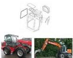 Ruit van uw shovel kapot?   Onderdelenbalie.nl!, Wiellader of Shovel