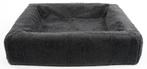 Bia Bed Fleece Hoes Hondenmand Grijs - BIA-3 70X60X15 CM, Verzenden, Nieuw