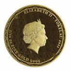 Tokelau. 2022 1/10 oz $10 NZD Equilibrium Proof-Like Gold