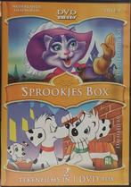 Sprookjes box 3 de gelaarsde kat and de dalmatiërs (dvd, Cd's en Dvd's, Ophalen of Verzenden, Zo goed als nieuw