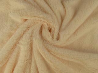 Kortharig bont stof – Champagne, Hobby en Vrije tijd, Stoffen en Lappen, 120 cm of meer, 200 cm of meer, Overige kleuren, Nieuw