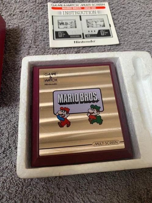 Nintendo - Game & Watch - Multi Screen - Mario Bros. (Early, Spelcomputers en Games, Spelcomputers | Overige Accessoires