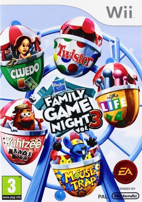 Hasbro Family Game Night 3 (Nintendo Wii), Spelcomputers en Games, Games | Nintendo Wii, Gebruikt, Verzenden
