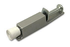 Deurvastzetter voetstift 30x165 mm zilvergrijs, Doe-het-zelf en Verbouw, Hang- en Sluitwerk, Nieuw, Ophalen of Verzenden