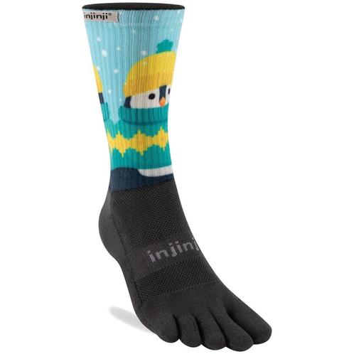 Injinji Trail Midweight Crew  Lichtblauw - 40-44, Sport en Fitness, Bergsport en Wandelen, Kleding, Nieuw, Verzenden