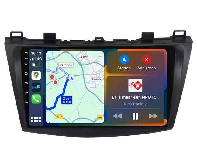 Android navigatie radio Mazda 3 2010-2013, Android OS, A..., Auto diversen, Autoradio's