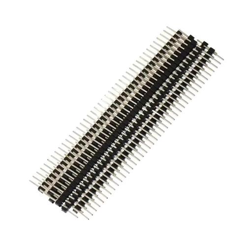 Pin Header 40-Pins - 2.54mm - Recht - Mannelijk naar, Hobby en Vrije tijd, Elektronica-componenten, Nieuw, Verzenden
