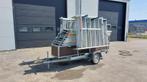 Aluminium rolsteiger op aanhanger, Kelfort, Grijs / Chroo