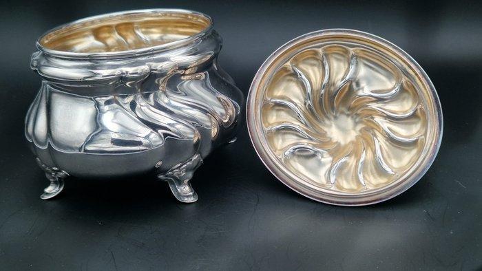 Bruckmann & Söhne, Heilbronn (1805-1973) - Suikerpot - .835, Antiek en Kunst, Antiek | Goud en Zilver