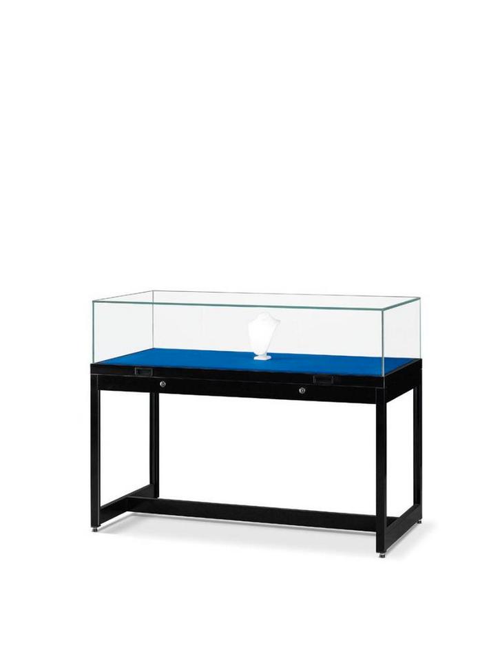 Museum vitrinekast Tafelvitrine TGV 250 1000-Zwart, Zakelijke goederen, Kantoor en Winkelinrichting | Kantoormeubilair en Inrichting