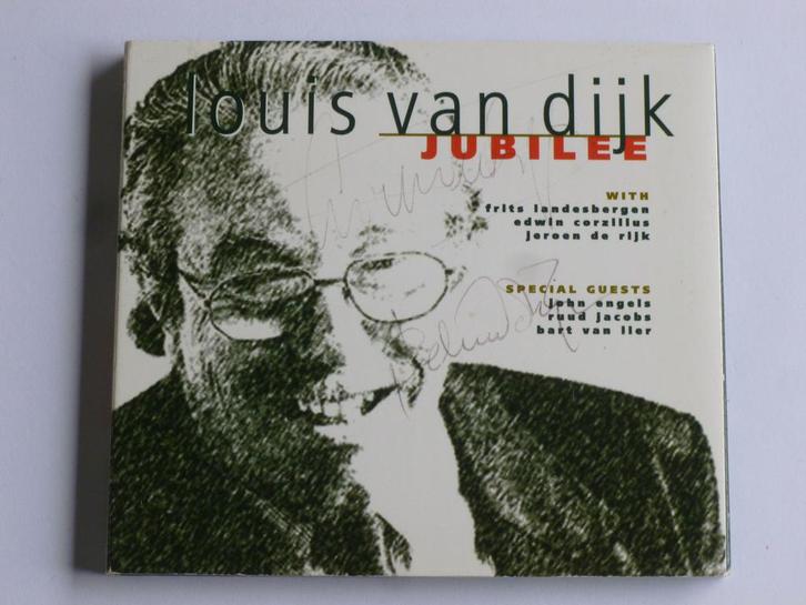 Louis van Dijk Jubilee (gesigneerd), Cd's en Dvd's, Cd's | Jazz en Blues, Zo goed als nieuw, Verzenden