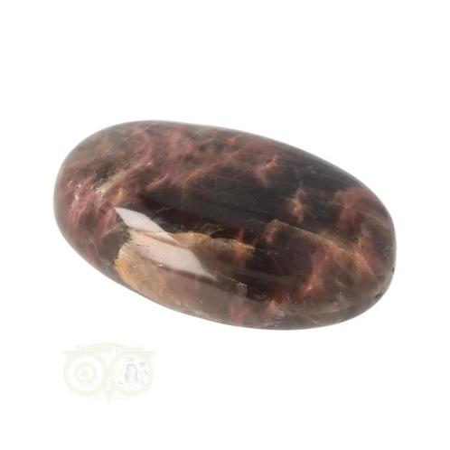 Zwarte Maansteen handsteen  Nr 88 - 65 gram - Madagaskar, Sieraden, Tassen en Uiterlijk, Edelstenen, Nieuw, Verzenden