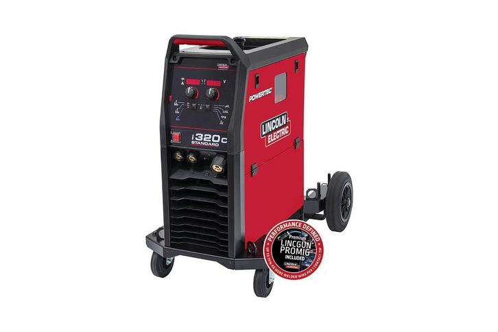 Lincoln Electric Powertec i320C MIG/MAG, Doe-het-zelf en Verbouw, Gereedschap | Lasapparaten, Nieuw, Ophalen of Verzenden