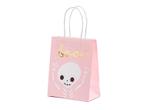 Halloween Cadeautas Boo roze 14x18x8cm - 1 stuk, Ophalen of Verzenden, Nieuw
