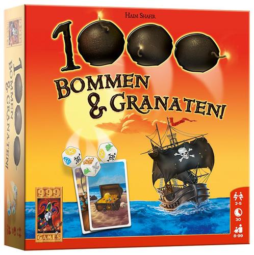 999 Games 1000 Bommen en Granaten D van €14,99 voor €10,49, Kinderen en Baby's, Speelgoed | Overig, Ophalen of Verzenden
