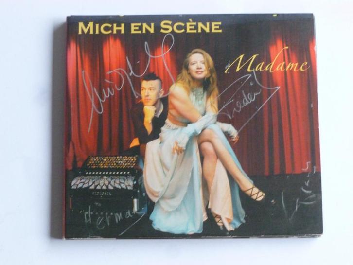 Mich en Scene - Madame (gesigneerd), Cd's en Dvd's, Cd's | Pop, Zo goed als nieuw, Verzenden