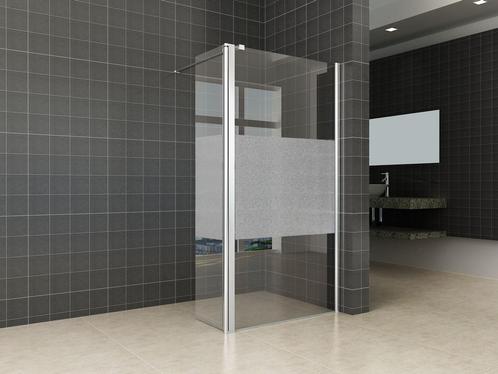 Douche zijwand+scharnierprofiel-rechts 350x2000 10mm NANO ge, Doe-het-zelf en Verbouw, Sanitair, Nieuw, Verzenden