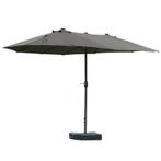 TRUUSK Parasol Tuinparaplu Marktparaplu Dubbele Parasol Terr, Tuin en Terras, Parasols, Verzenden, Nieuw