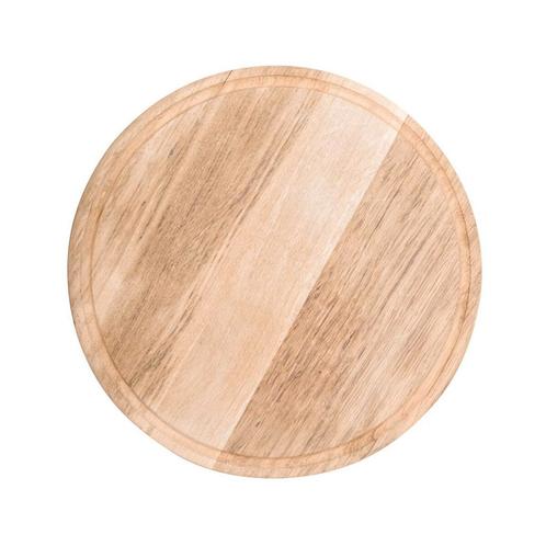GGM Gastro | Houten pizzabord - Ø 300mm - met sapgroef |, Huis en Inrichting, Keuken | Servies, Effen, Nieuw, Bord(en), Verzenden