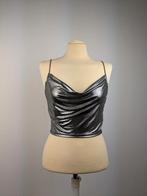H&M shiny silver cami top, Kleding | Dames, Verzenden, Nieuw