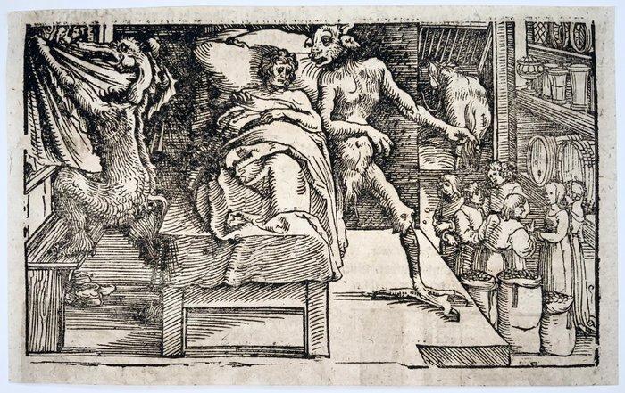 Hans Weiditz (1500-1536) - Medieval Life: Memento Mori,, Antiek en Kunst, Antiek | Boeken en Bijbels