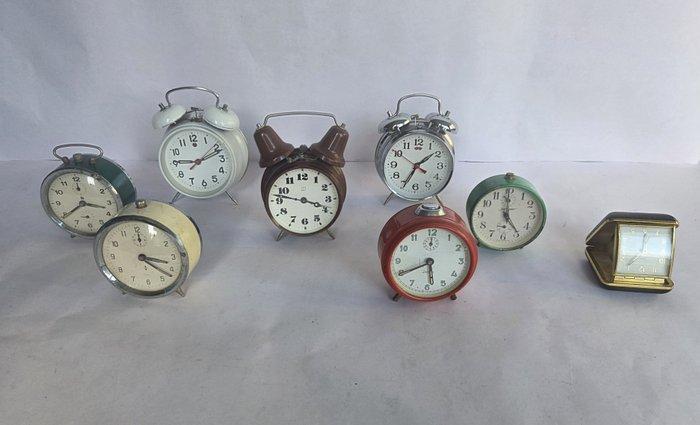 Wekker (8) - Peter Jerger, Jamina en andere - Hout, metaal, Antiek en Kunst, Curiosa en Brocante