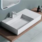 REA Wastafel - Modern Design - Conglomeraat - Opbouw - 75..., Ophalen of Verzenden, Nieuw
