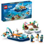LEGO City - Explorer Diving Boat 60377, Nieuw, Ophalen of Verzenden