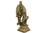 Beeld, Durga - 17th c. - 22 cm - Messing