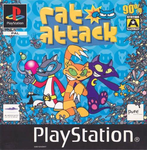 Rat Attack (PlayStation 1), Spelcomputers en Games, Games | Sony PlayStation 1, Gebruikt, Verzenden