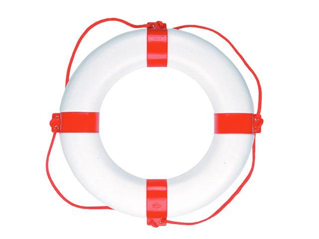 Reddingsboeien Wit / rood -Orca Afm: 550 x 300mm, Watersport en Boten, Accessoires en Onderhoud, Nieuw, Ophalen of Verzenden